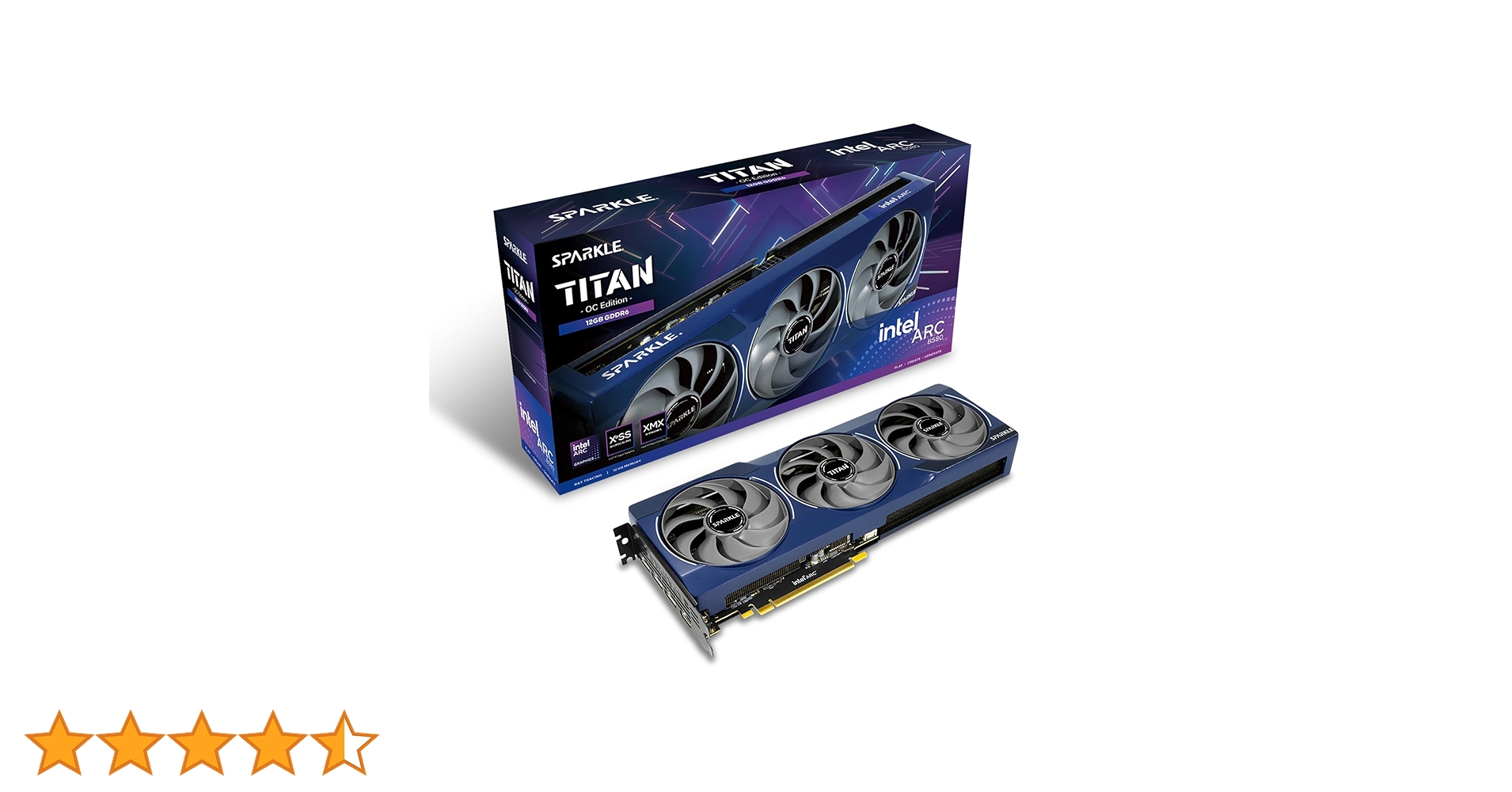 Amazon | SPARKLE Intel Arc B580 グラフィックカードOC版 トリプル Amazon | SPARKLE Intel Arc B580 グラフィックカードOC版 トリプル